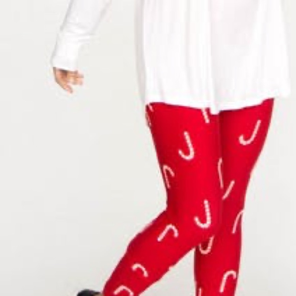 Candy Cane Leggings